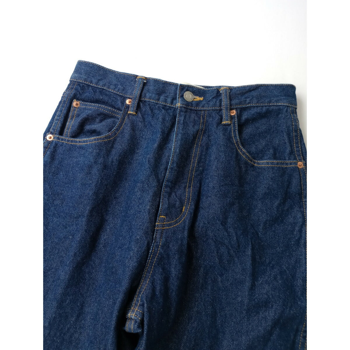 THE SHINZONE ザシンゾーン CARROT DENIM キャロット デニム パンツ ネイビー ブルー 36【中古】