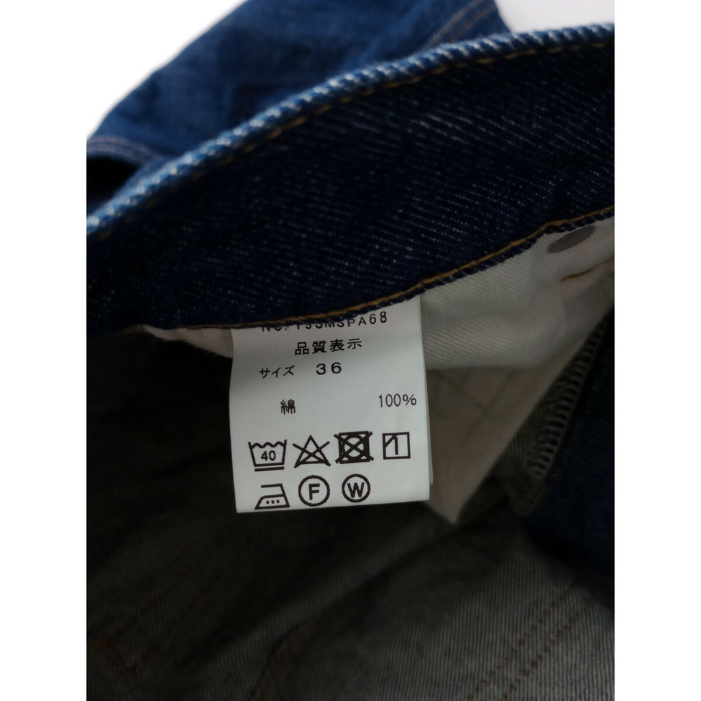 THE SHINZONE ザシンゾーン CARROT DENIM キャロット デニム パンツ ネイビー ブルー 36【中古】