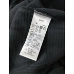 gasa grue ガサ グルー ワッフル ロング ワンピース 半袖 グレー【中古】