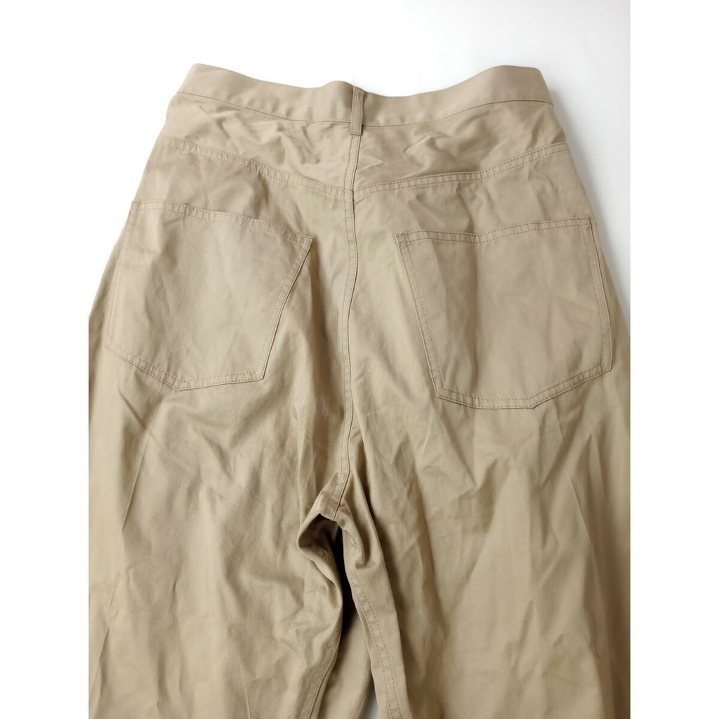 conte コンテ UNITED ARROWS ラップ チノ テーパードワイドパンツ ベージュ 38【中古】