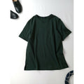 イレーヴ YLEVE コットン 綿 100％ Tシャツ 半袖 カットソー トップス グリーン 1【中古】