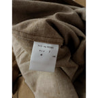 atelier naruse アトリエナルセ cotton farmers salopette pants コットン綿 100％ ファーマーズ サロペットパンツ オールインワンベージュ【中古】