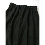 R&D.M.Co- オールドマンズテーラー GARMENT DYE POCKET SKIRT ロング スカート 黒 ブラック M【中古】