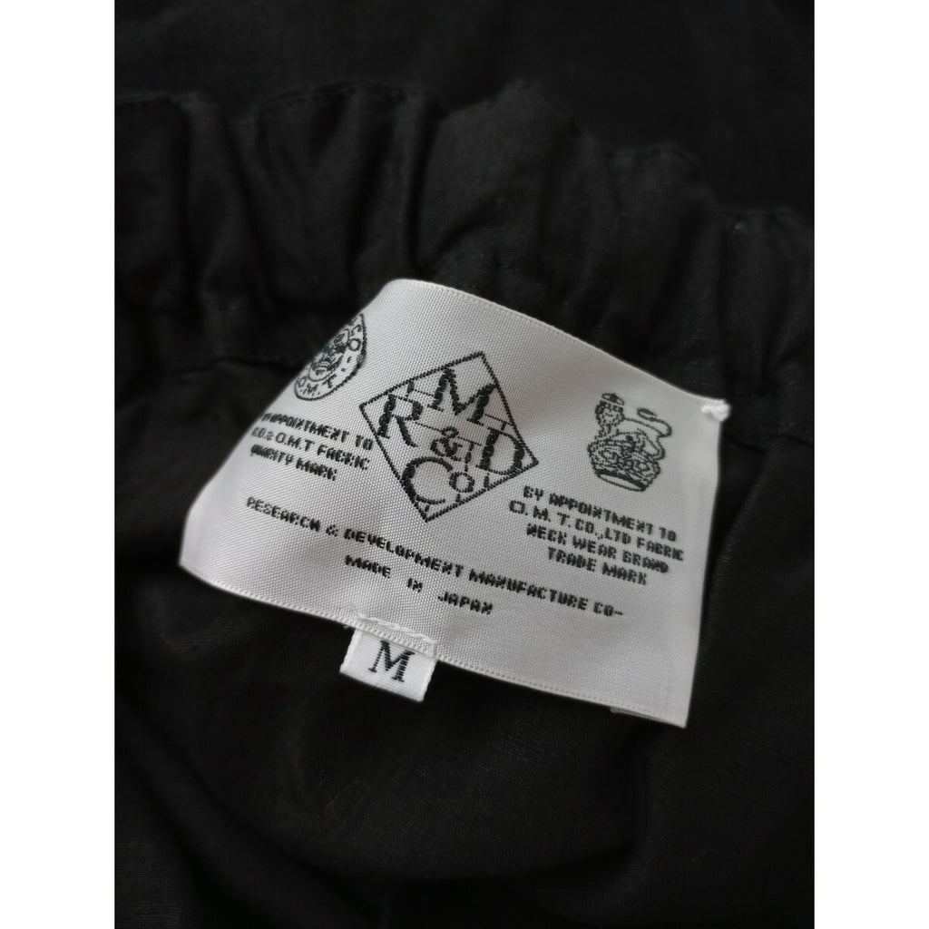 R&D.M.Co- オールドマンズテーラー GARMENT DYE POCKET SKIRT ロング スカート 黒 ブラック M【中古】