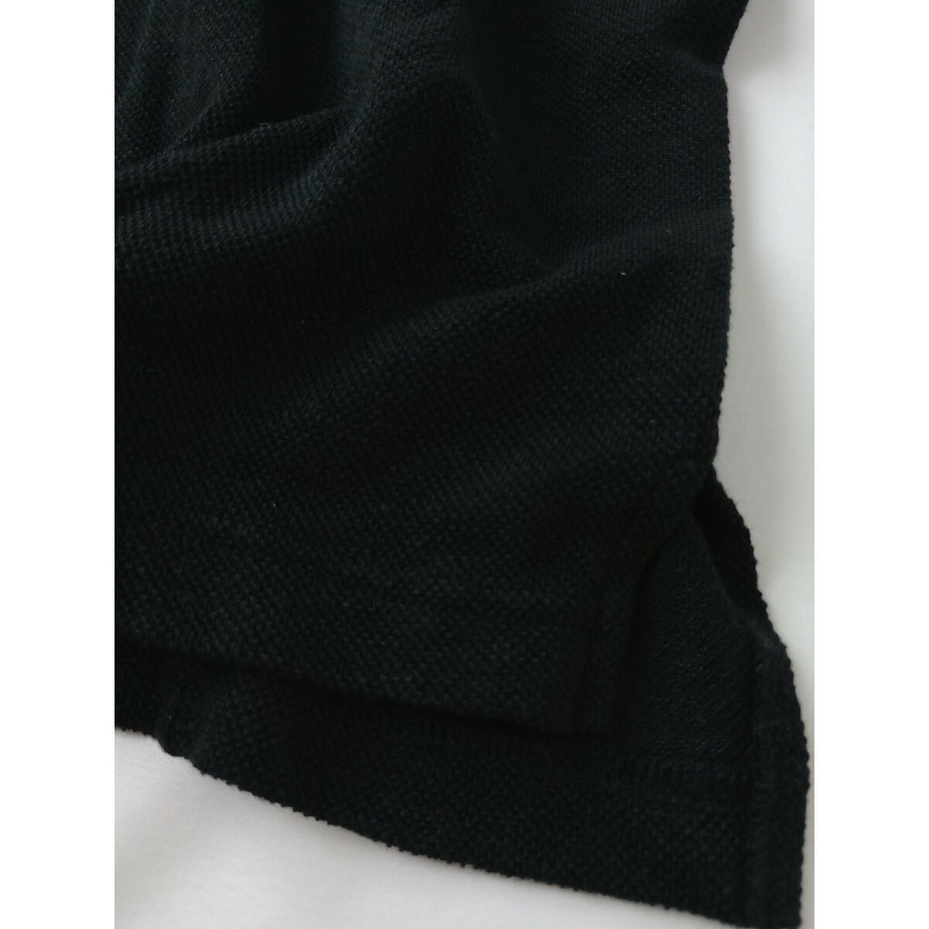 OUVERT ウーヴェル リネン 麻 100％ オーバーサイズ プルオーバー トップス 黒 ブラック【中古】
