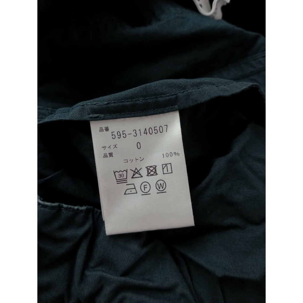 MHL. エムエイチエル  マーガレットハウエル SUPERFINE COTTON TWILL スーパーファイン コットン ツイル パンツ 0 ネイビー【中古】