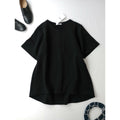 新品 25SS CELERI セルリ Deuxieme Classe ドゥーズィエムクラス Cocoon Oversized Tシャツ 半袖 トップス カットソー 黒 ブラック【中古】