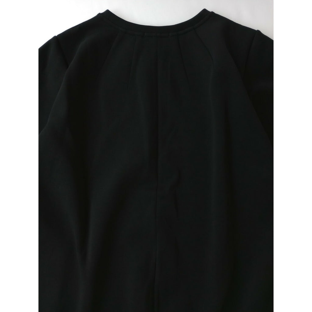 新品 25SS CELERI セルリ Deuxieme Classe ドゥーズィエムクラス Cocoon Oversized Tシャツ 半袖 トップス カットソー 黒 ブラック【中古】