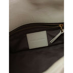 MARC JACOBS マークジェイコブス ザ キルテッド レザー デュアル バッグ ショルダー ミニ ライト ベージュ【中古】
