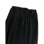 MUUET ミュエット ベロア スカート カーディガン トップス セットアップ 黒 ブラック (5M＋2643)【中古】