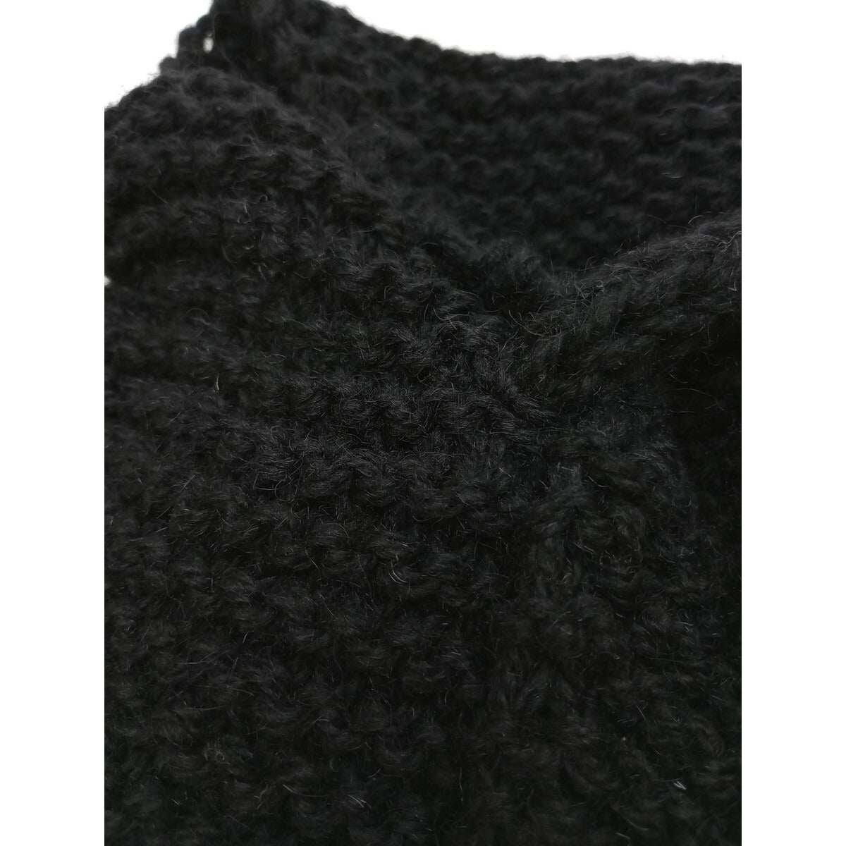 ムーニュ MUUN カゴ バッグ かご 黒 ブラック 【中古】