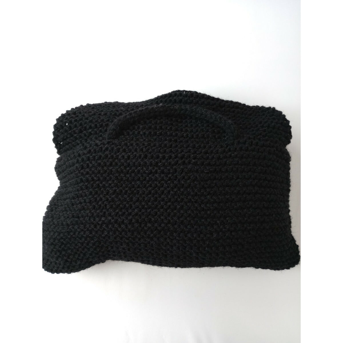 ムーニュ MUUN カゴ バッグ かご 黒 ブラック 【中古】