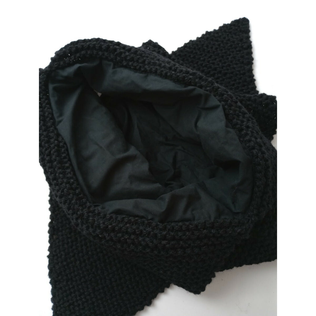 ムーニュ MUUN カゴ バッグ かご 黒 ブラック 【中古】