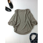25SS evam eva エヴァムエヴァ paper yarn bolero 和紙 ペーパーヤーンボレロ 羽織 カーディガン ベージュ(2M＋3858)【中古】