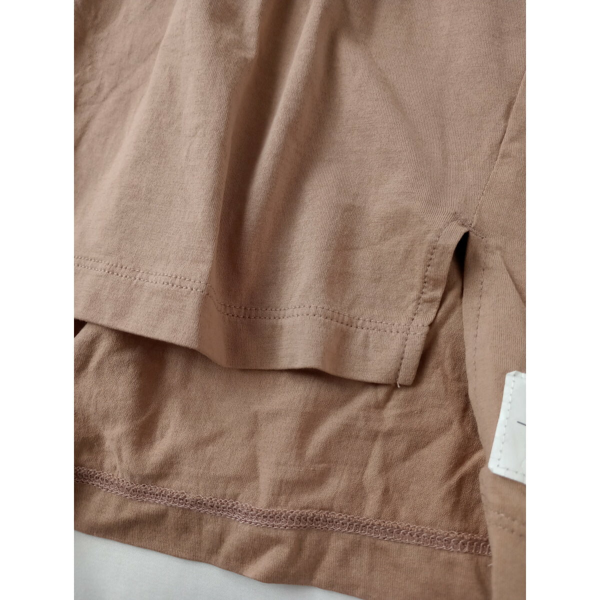 TICCA ティッカ Wanderlust 半袖 Tシャツ カットソー コットン 綿 100％ トップス くすみピンク【中古】