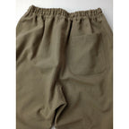 maillot マイヨ Shadow Check Easy Trouser シャドー チェック 柄 イージー トラウザー パンツ カーキ【中古】