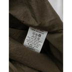 maillot マイヨ Shadow Check Easy Trouser シャドー チェック 柄 イージー トラウザー パンツ カーキ【中古】