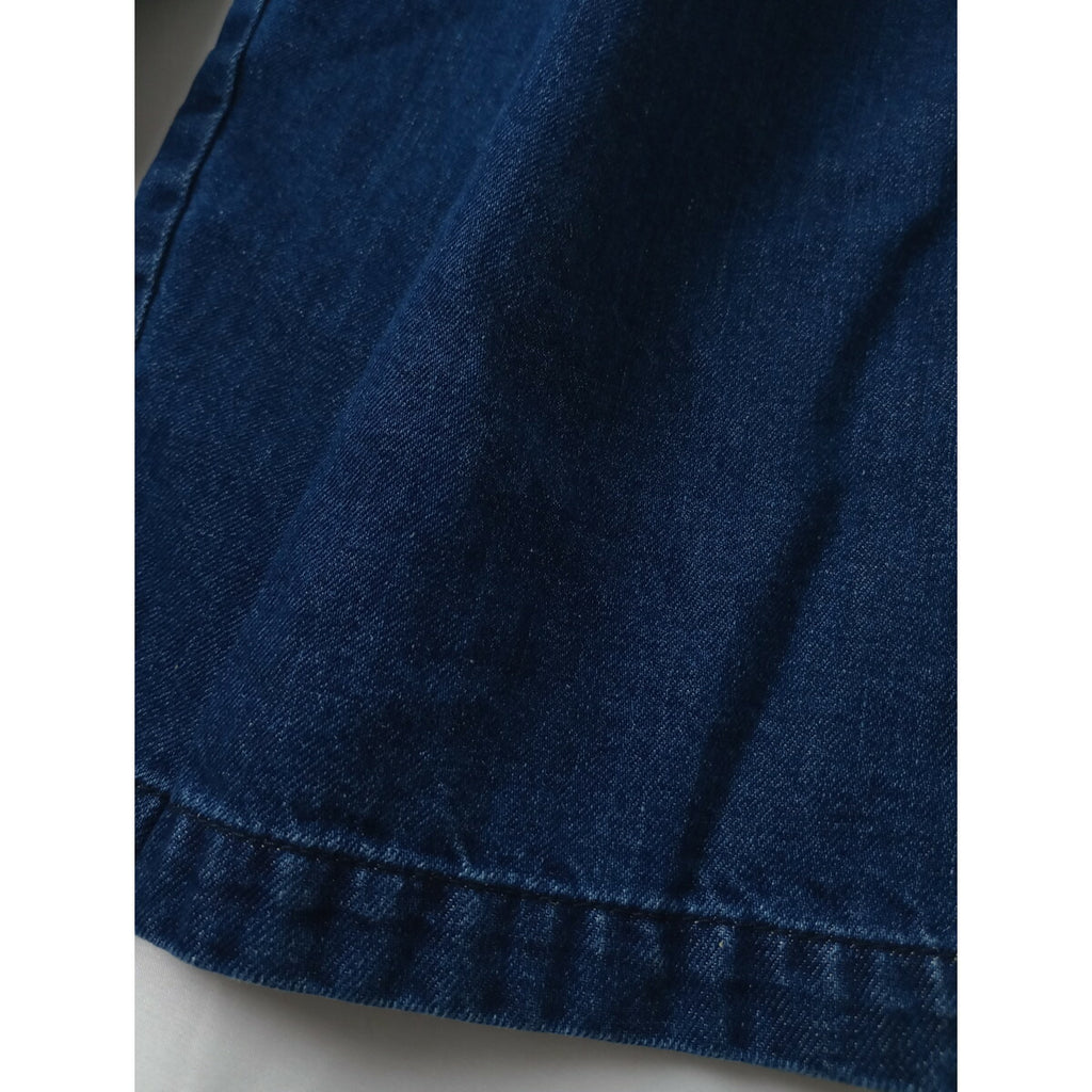 Veritecoeur ヴェリテクール 9.5oz デニム タック パンツ ブルー ネイビー 1