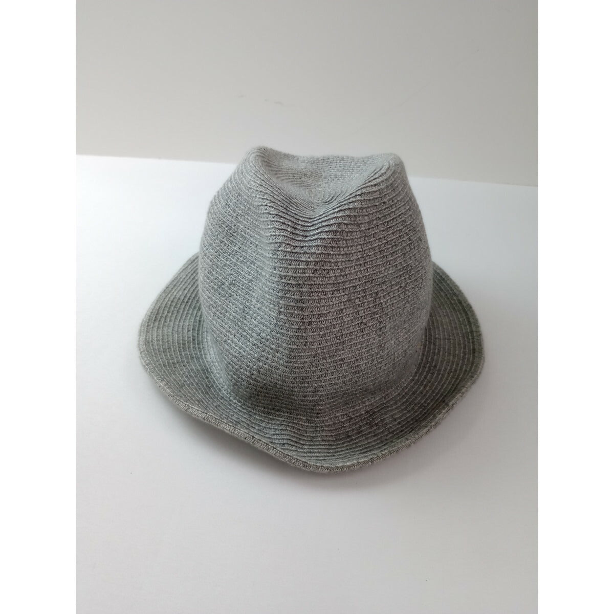 chisaki チサキ リネン ハット 帽子 グレー【中古】