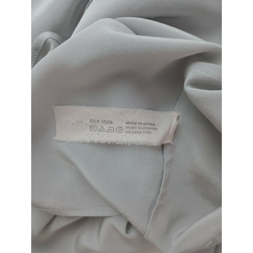-M- [medium] ミディアム days 小暮美奈子 シルク 100％ タンクトップ トップス カットソー グレー M【中古】