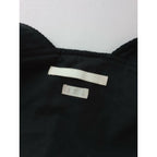 blurhms ブラームス コットンドリル ビスチェ トップス 黒 ブラック 0【中古】