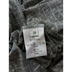 mina perhonen ミナペルホネン winter travel ウール100％ ロング ワンピース 長袖 くすみ カーキ 38【中古】