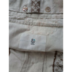 GASA ガサ 湖水の淵の花 ハカマ ロング スカート 生成り【中古】