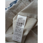 GASA ガサ 湖水の淵の花 ハカマ ロング スカート 生成り【中古】