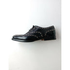 Church's チャーチ Burwood バーウッド スタッズ レースアップ レザー シューズ 靴 黒 ブラック 35【中古】