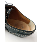 Church's チャーチ Burwood バーウッド スタッズ レースアップ レザー シューズ 靴 黒 ブラック 35【中古】