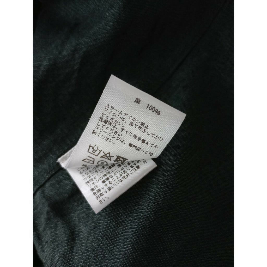 TICCA ティッカ リネン レースアップ ベスト カーキ【中古】
