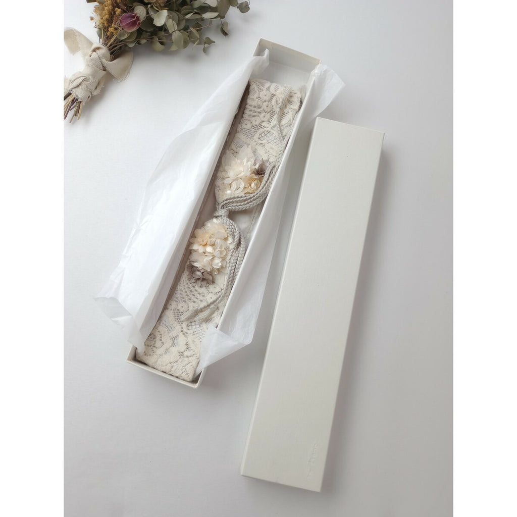 la fleur ラ フルール marguerite belt マーガレット ベルト アイボリー【中古】