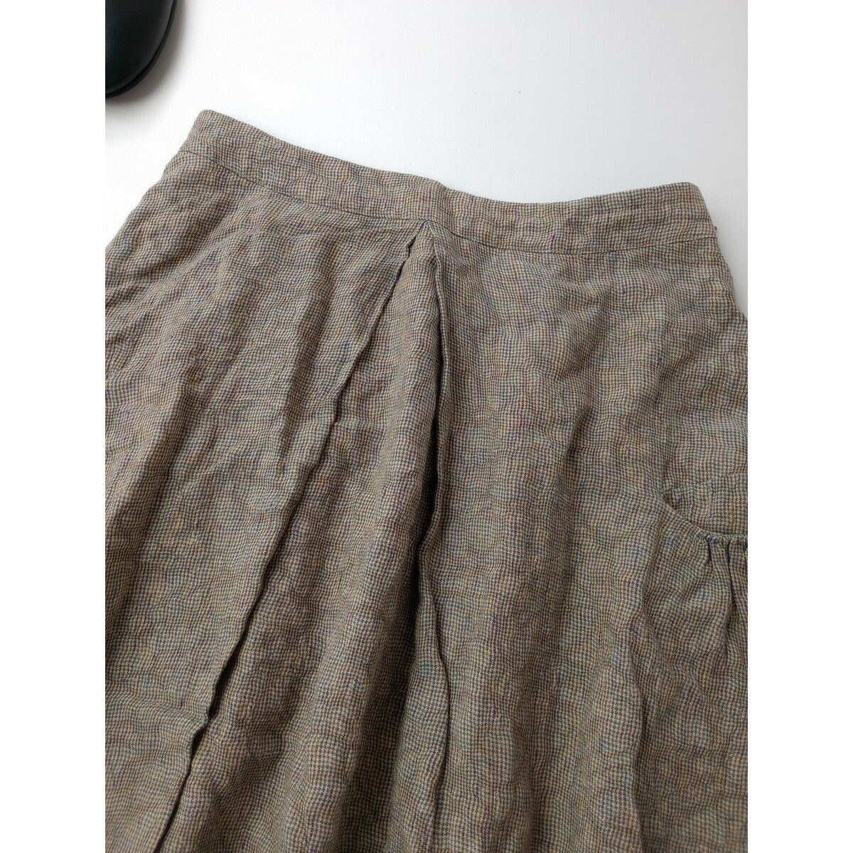 mina perhonen ミナペルホネン shimmer スカート ベージュ 36【中古】