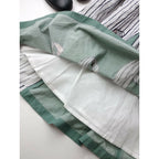 mina perhonen ミナペルホネン swing ロング スカート グリーン 38【中古】