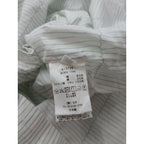 mina perhonen ミナペルホネン misty line 長袖 ロング ワンピース 白 36【中古】