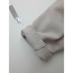 MITTAN ミッタン ウール 毛 100％ ロング コート グレーがかったアイボリー 1 (20M＋1732)【中古】