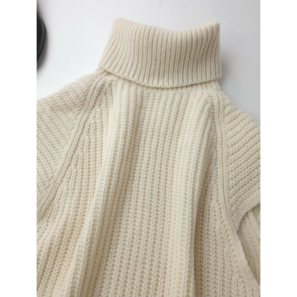 TICCA × MMN ティッカ 別注 タートルネックベスト セーター ウール 毛 100％ Free (22M＋0210)【中古】