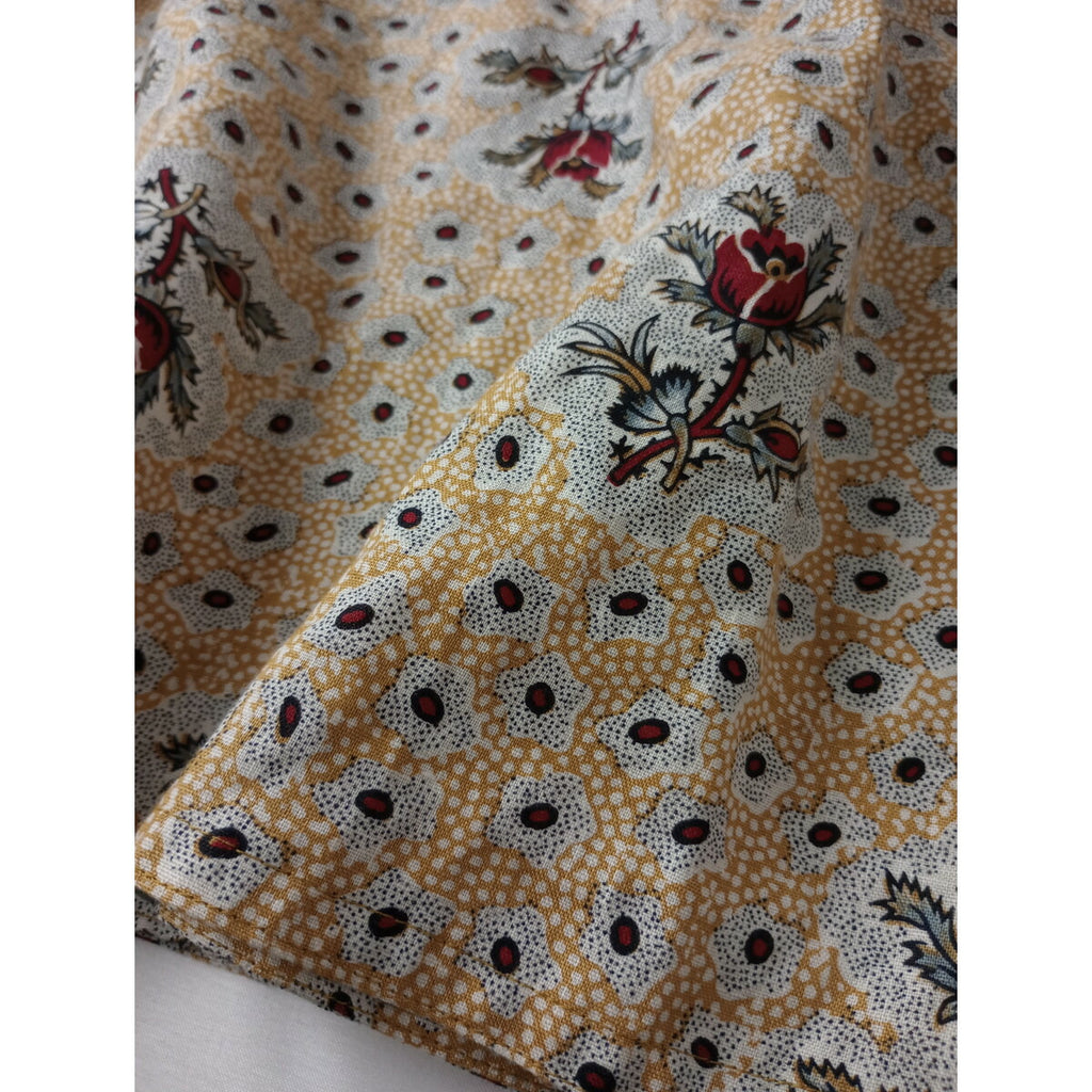 R&D.M.Co- オールドマンズテーラー NURSERY PRINT ROOMY SHIRT ナーサリープリントルーミー シャツ トップス黄土色【中古】