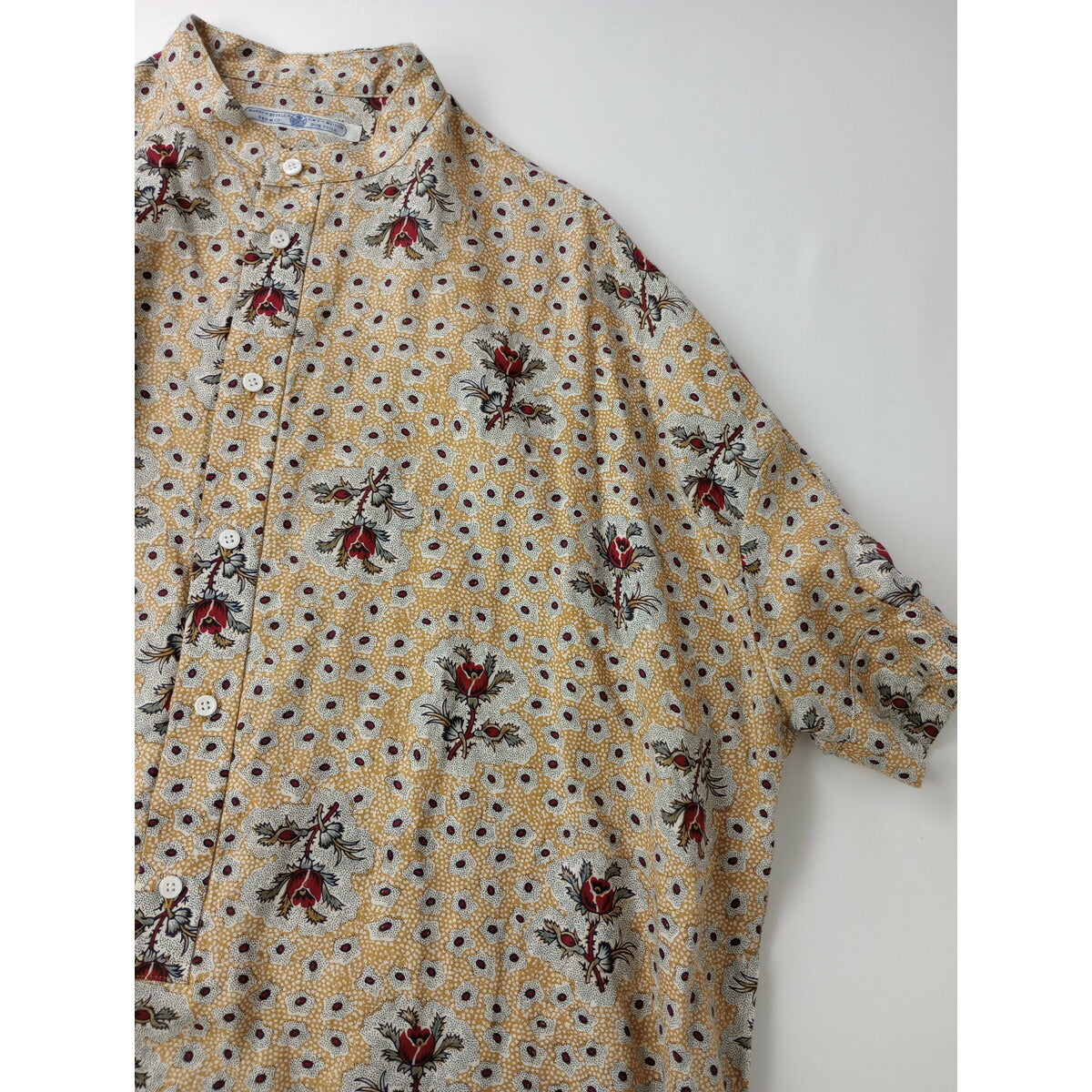 R&D.M.Co- オールドマンズテーラー NURSERY PRINT ROOMY SHIRT ナーサリープリントルーミー シャツ トップス黄土色【中古】
