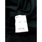 TENNE HANDCRAFTED MODERN テンハンドクラフテッドモダン コットン リネン ロング ワンピース ドレス 黒 ブラック【中古】