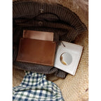 ebagos エバゴス ファー付き バッグ 白【中古】