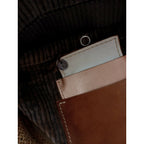 ebagos エバゴス ファー付き バッグ 白【中古】