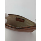 LOEWE ロエベ アナグラム レザー ポーチ ブラウン【中古】