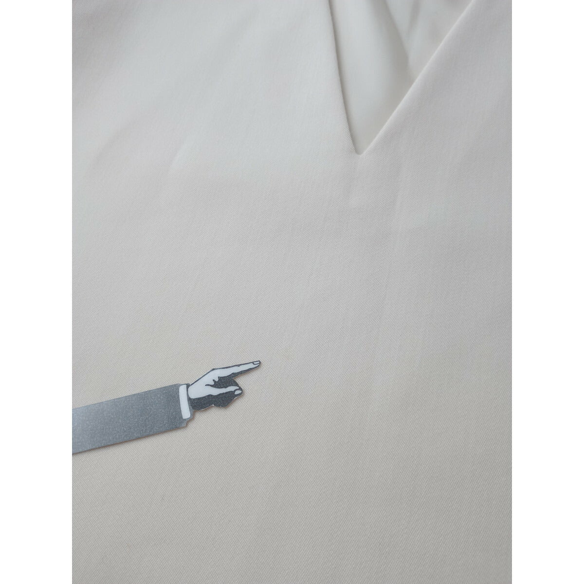 22SS UNITED ARROWS ユナイテッドアローズ ダブル クロス ベスト トップス アイボリー【中古】