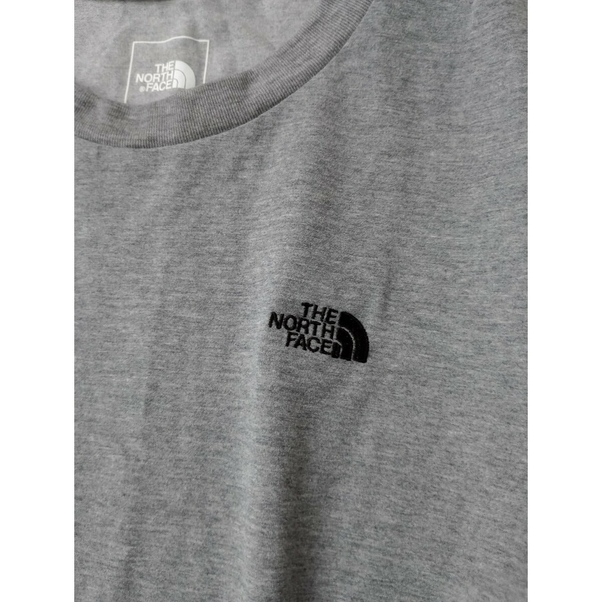 THE NORTH FACE ザ・ノースフェイス Tシャツ ワンピース ロング グレー M【中古】