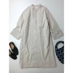 Gauze# ガーゼ QUILT ETOILE COAT キルティング ロング コート 生成り【中古】