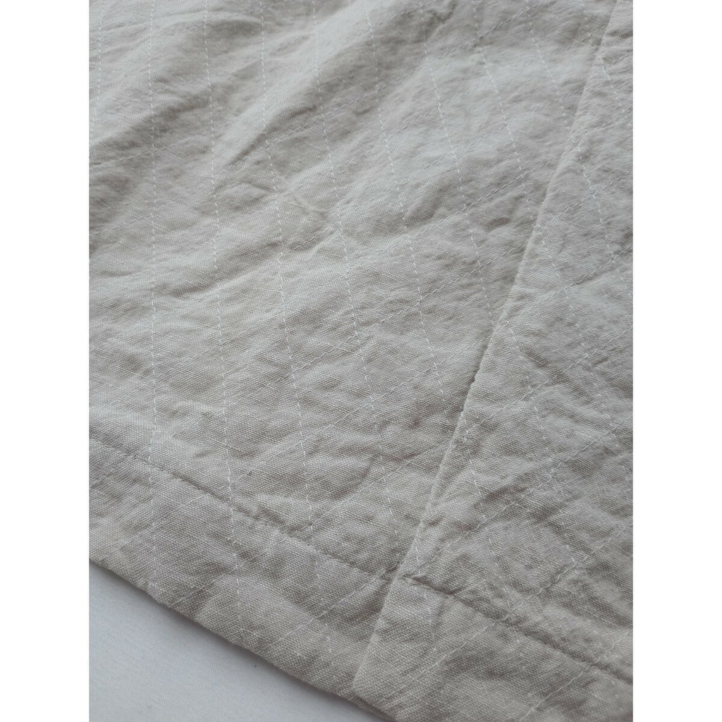 Gauze# ガーゼ QUILT ETOILE COAT キルティング ロング コート 生成り【中古】