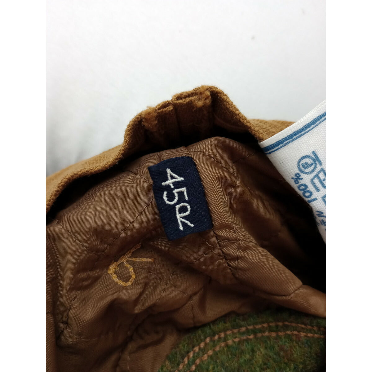 45R フォーティファイブアール セルビッチ コーデュロイ の 山 ハット 帽子 カーキ (11M＋0534)【中古】