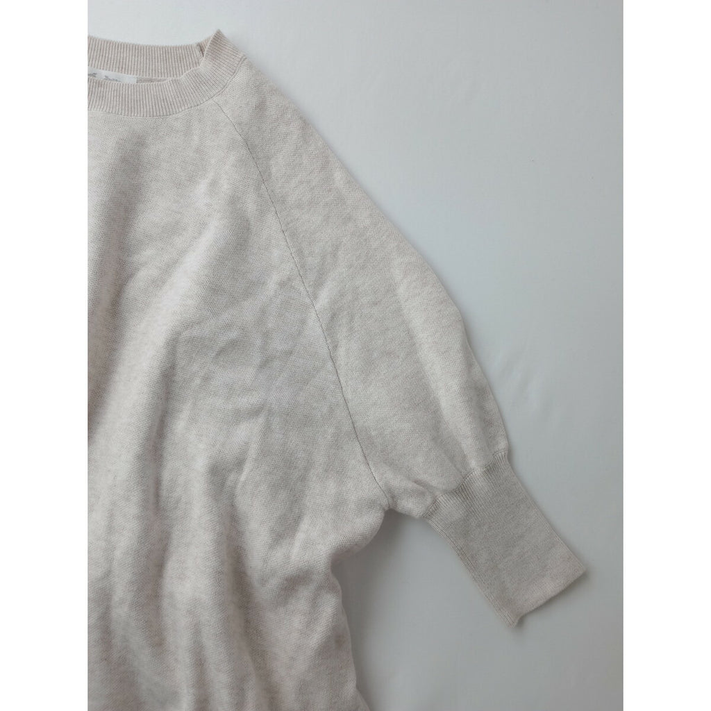 24AW BEARDSLEY ビアズリー チュチュ キャミ ニット トップス 生成り レイヤード【中古】