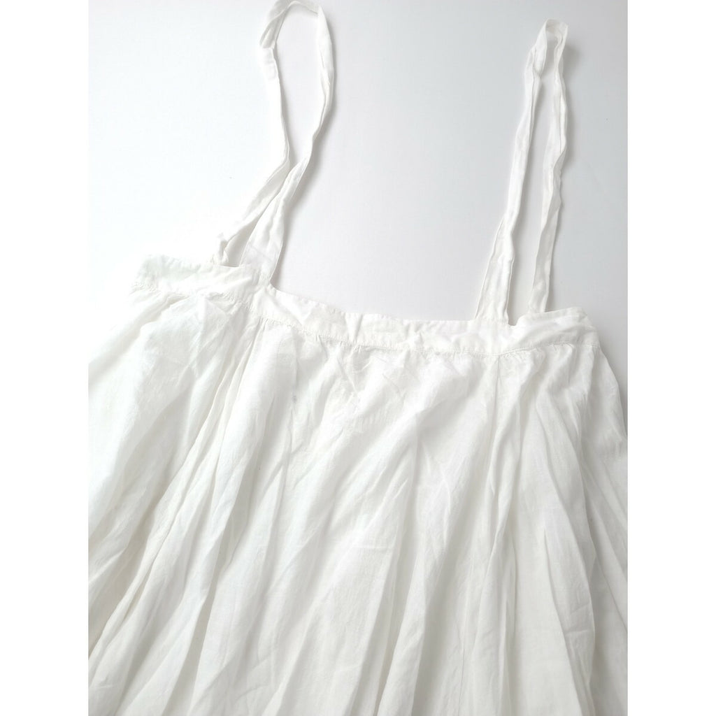Khadi and Co-BESS NIELSEN カディアンドコー ベスニールセン SUSPENDER SKIRT-PROUST サスペンダースカート ロング 白【中古】